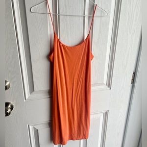 Shein Orange Mini Dress